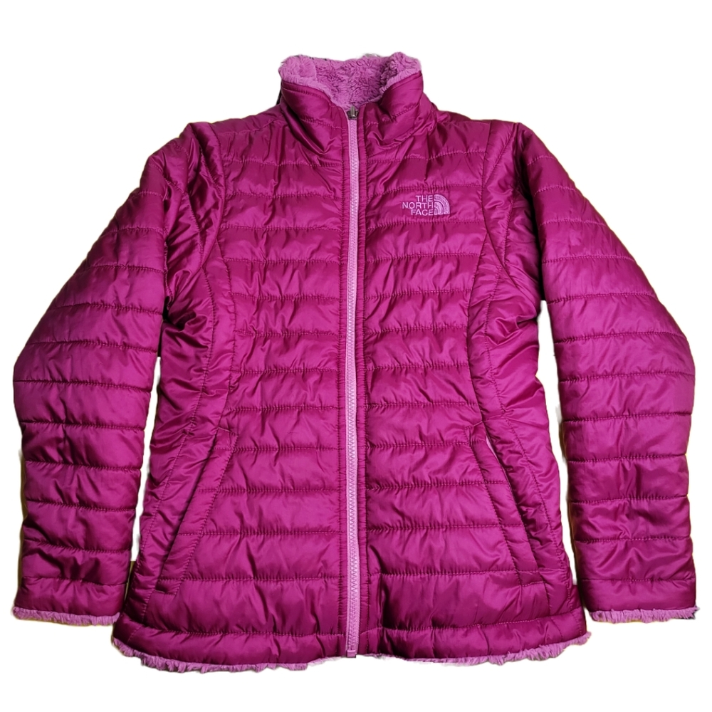 [Girl M 10-12] The North Face Mossbud Swirl Reversible Jacket